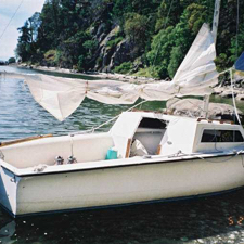 The Picnic 17, Stan's boat before the Rhodes22